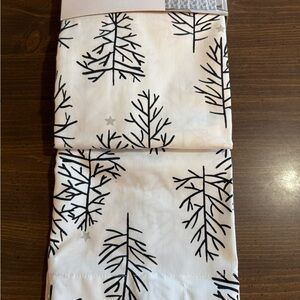 DKNY Holiday Twig Tree Shower Curtain 72 X 72